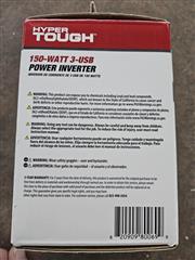 HYPER TOUGH 80069 150-WATT 3-USB POWER INVERTER